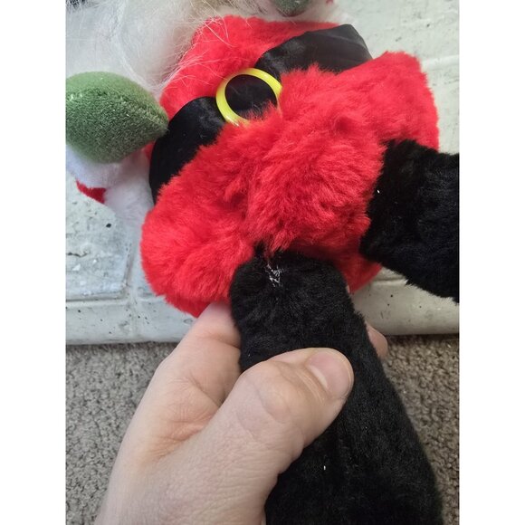 Vintage Santa First Santa Soft Felty Rubber Face Christmas Plush - Picture 5 of 9